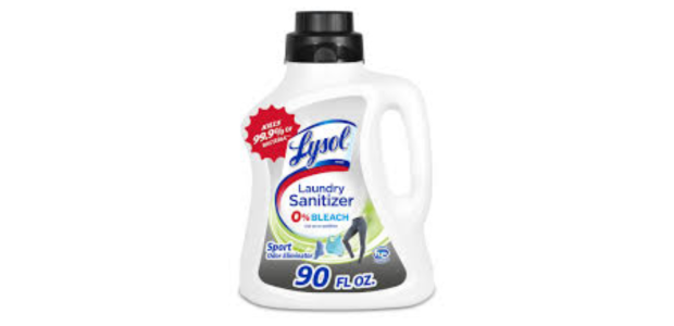 Lysol Sport Laundry Sanitizer: Fresh and Clean