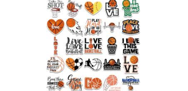 BEATRI Basketball Stickers for Kids & Teens