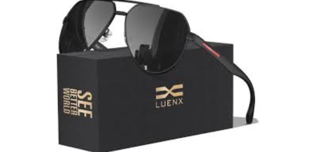 Great Value LUENX Aviator Sunglasses