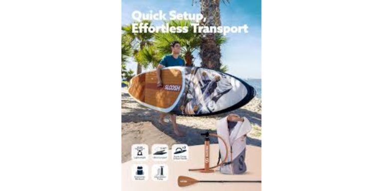 SLOOSH 10'6" Inflatable Paddle Board Review